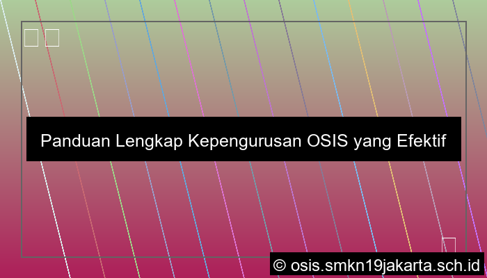 Osis Kepengurusan